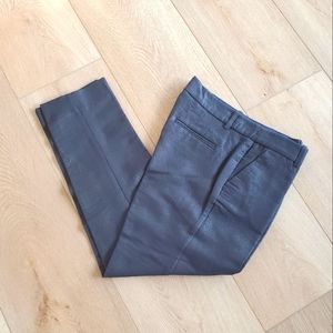 NWOT Jcrew Metallic Trousers